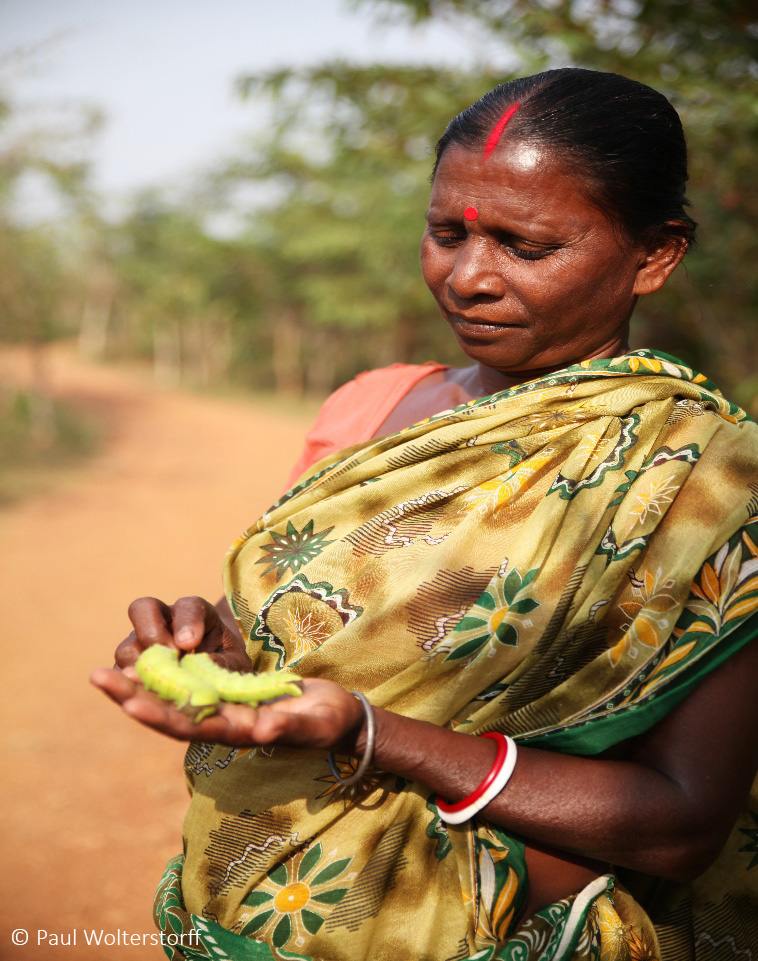 Feines Pieken auf der Hand